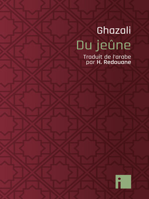 cover image of Du jeûne